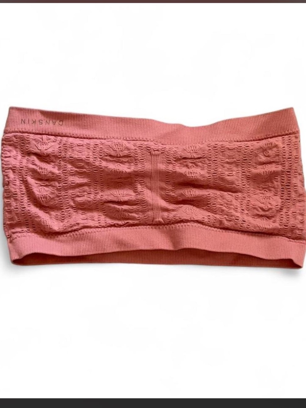 Danskin Coral Pink Seamless Bandeau Hair Wrap